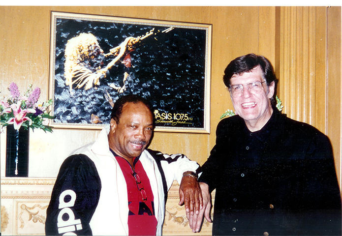 rick with quincy jones